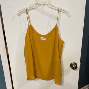 APRICOT Spaghetti Strap Mustard Camisole